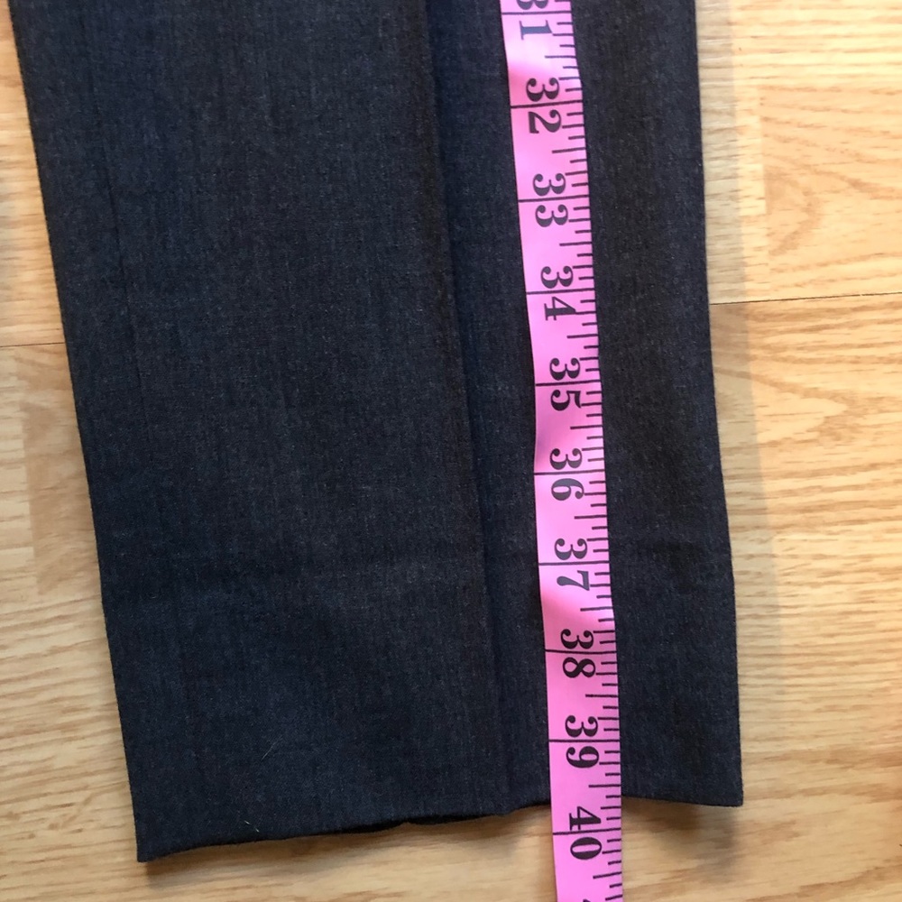 Jil Sander Fleeced Wool Charcoal Grey Trouser Pants - Picture 13 of 13